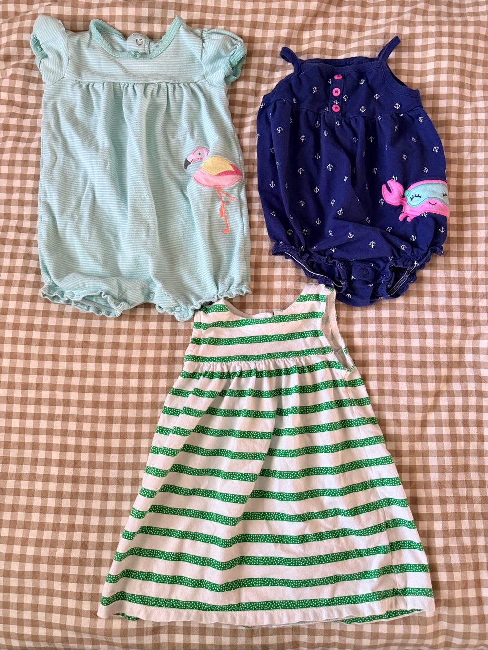 Summer 12-18month Rompers